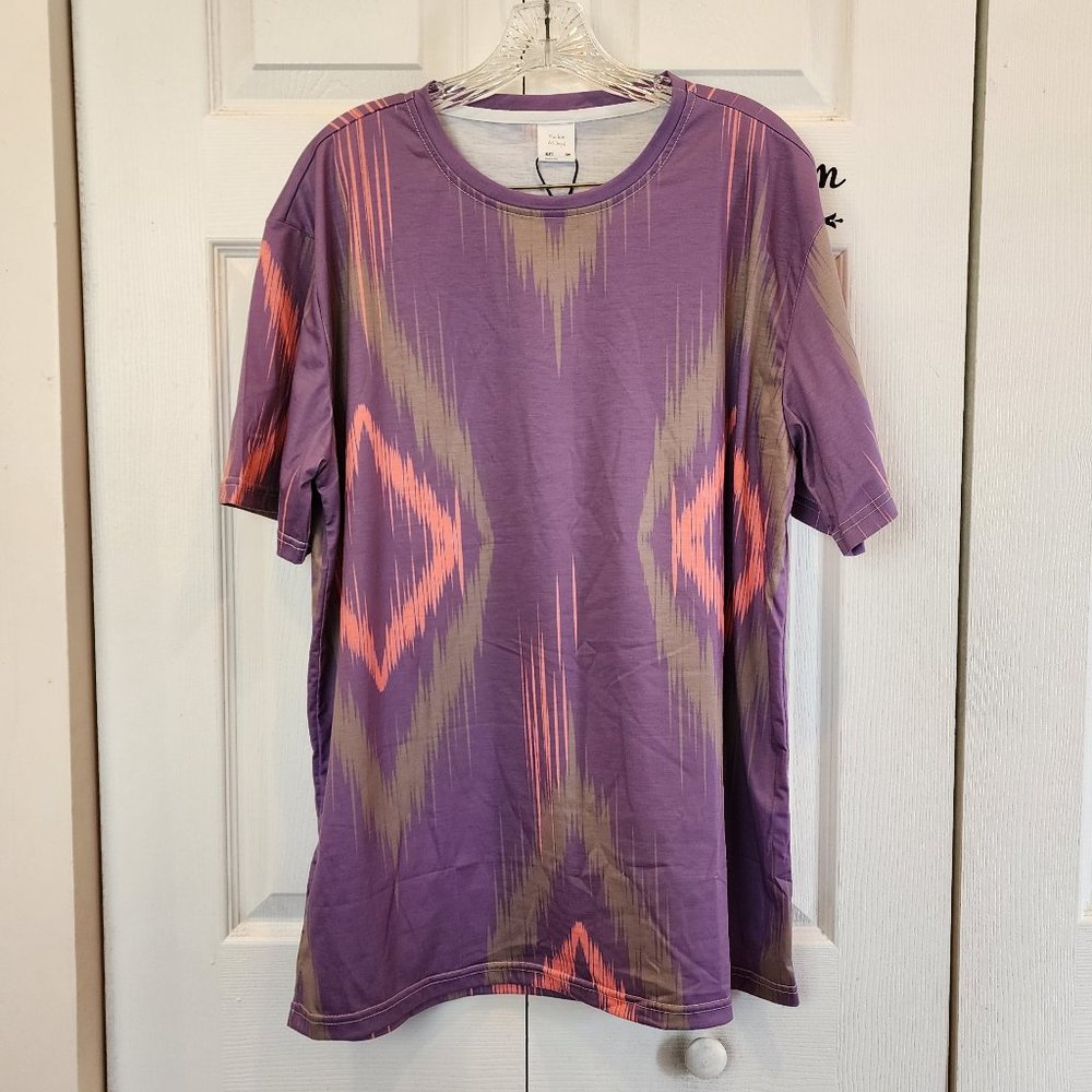 Harlow & Lloyd Orchid Ethnic Print Men's Short Sleeve T Shirt